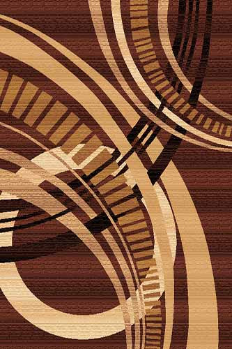 Прямоугольный ковер LAGUNA D284 BROWN