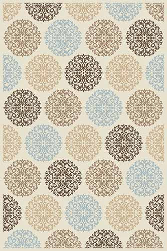 d313_cream-l-blue.jpg Прямоугольный ковер VALENCIA DELUXE D313 CREAM-L.BLUE