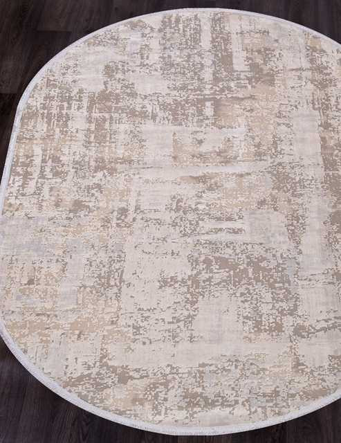 Турецкий ковер ATLAS-9313-BEIGE-BEIGE-OVAL