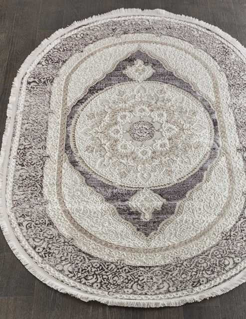 Турецкий ковер MOROCCO-Z-1043-LIGHT-MUF-OVAL