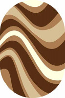 Овальный ковер SUNRISE V802 BROWN