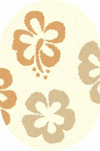 Овальный ковер SHAGGY ULTRA S605 CREAM