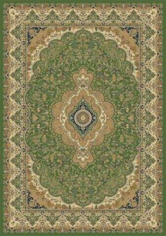 Прямоугольный ковер BUHARA D419 GREEN
