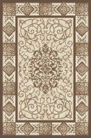 Прямоугольный ковер VALENCIA DELUXE D316 CREAM-BROWN