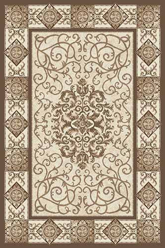 Прямоугольный ковер VALENCIA DELUXE D316 CREAM-BROWN