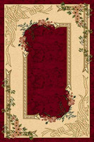 Прямоугольный ковер VALENCIA D005 RED
