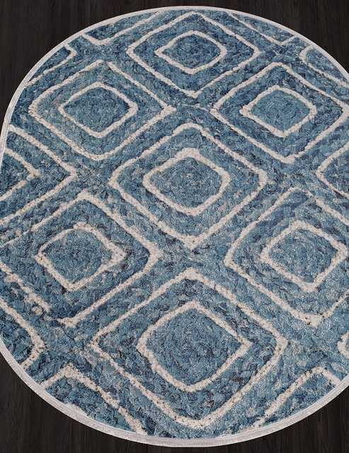 Ковёр MOROCCO-D856-BLUE-OVAL Ковёр MOROCCO-D856-BLUE-OVAL
