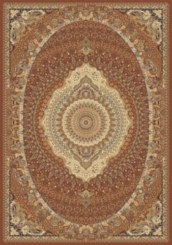 Прямоугольный ковер BUHARA D426 D.PINK