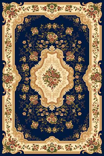 Прямоугольный ковер VALENCIA DELUXE D317 NAVY