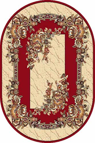 Овальный ковер LAGUNA ROZA RED