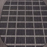 Ковёр VEGAS-S004-BLACK-GRAY-OVAL