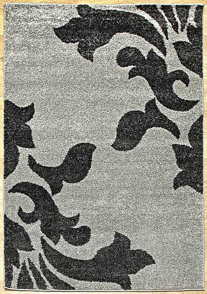 Прямоугольный ковер PLATINUM T620 GRAY-BLACK