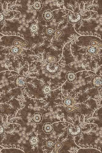 d324_brown.jpg Прямоугольный ковер VALENCIA DELUXE D324 BROWN