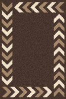 Прямоугольный ковер PLATINUM T638 BROWN