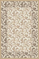 Прямоугольный ковер VALENCIA DELUXE D327 CREAM-BROWN