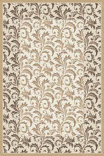 d327_cream-brown.jpg Прямоугольный ковер VALENCIA DELUXE D327 CREAM-BROWN