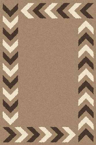 Прямоугольный ковер PLATINUM T638 D.BEIGE