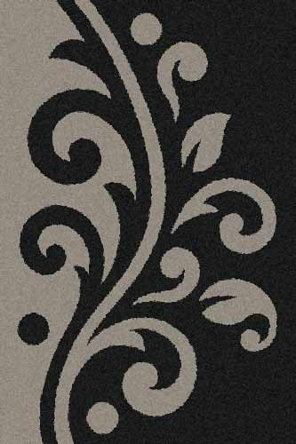 Прямоугольный ковер PLATINUM T621 BLACK