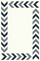 Прямоугольный ковер PLATINUM T638 NATURAL-BLUE