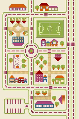 Прямоугольный ковер CRYSTAL C021 CREAM