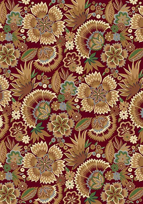 p035_red.jpg Прямоугольный ковер BUHARA P035 RED