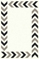 Прямоугольный ковер PLATINUM T638 NATURAL-GRAY