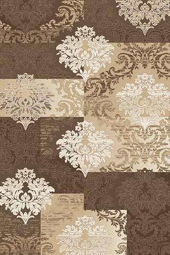 d331_brown.jpg Прямоугольный ковер VALENCIA DELUXE D331 BROWN