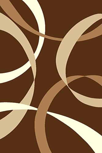 Прямоугольный ковер VISION DELUXE carving V801 BROWN