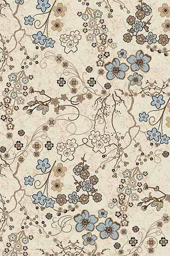 Прямоугольный ковер VALENCIA DELUXE D332 CREAM-BROWN