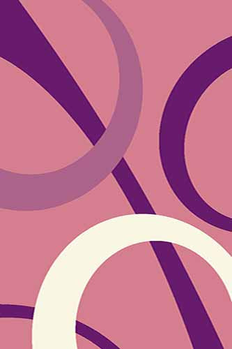 Прямоугольный ковер SUNRISE V810 PINK