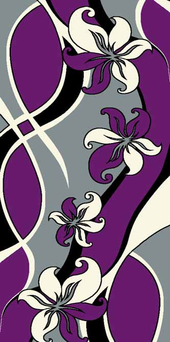 v816_gray-violet_4304.jpg Ковровая дорожка SUNRISE V816 GRAY-VIOLET