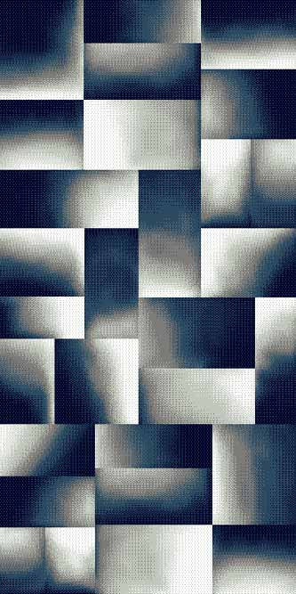 Ковровая дорожка SILVER D223 GRAY-BLUE