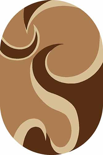 Овальный ковер SUNRISE V116 MUSTARD