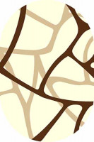 Овальный ковер SUNRISE V808 L.CREAM